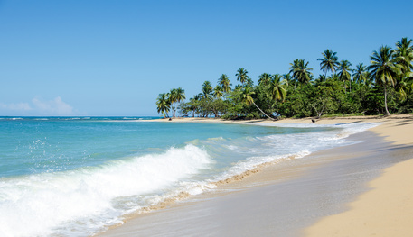 Strand in der Dominikanischen Republik.
